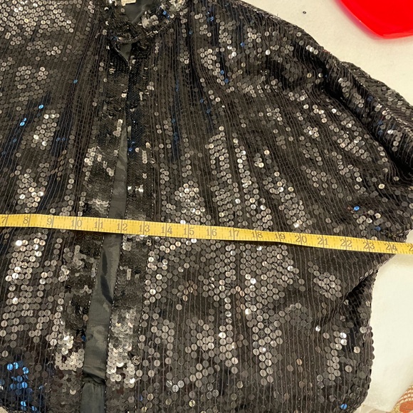 BLACK BOMBER JACKET - Picture 8 of 9